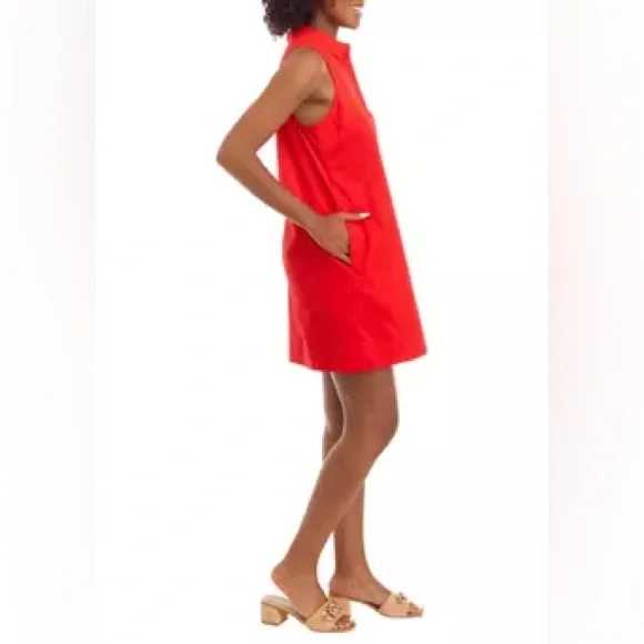 Vineyard Vines Dresses Vineyard Vines Red Sleeveless Polo